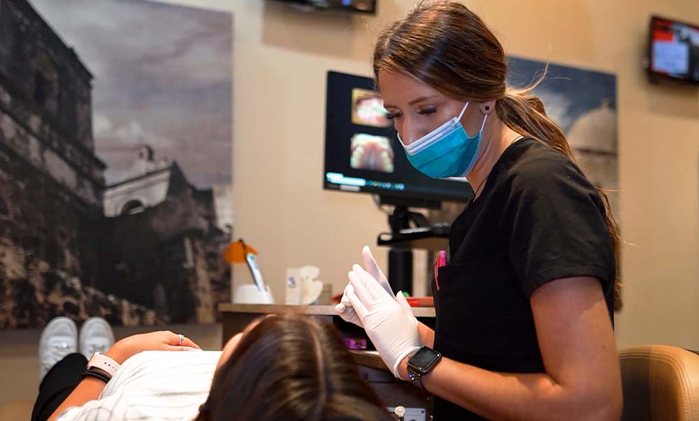 Team Member With Patient
